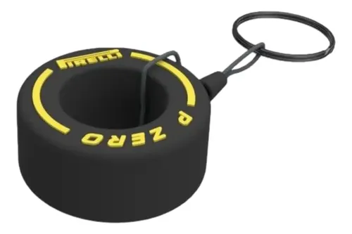 Llavero F1 - Neumático Amarillo