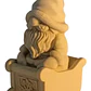 Adorno Navideño- Duende En Trineo - Miniatura 1