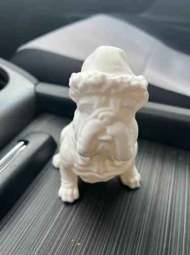 Figura - Bulldog Británico Navideño - Foto 3