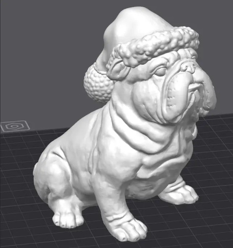 Figura - Bulldog Británico Navideño - Foto 4