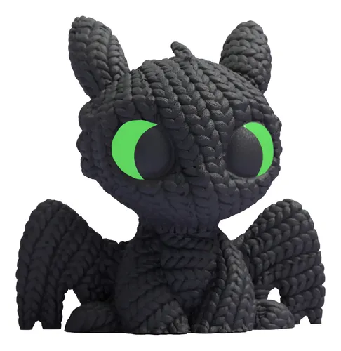 Figura - Furia Nocturna Tejida 3d