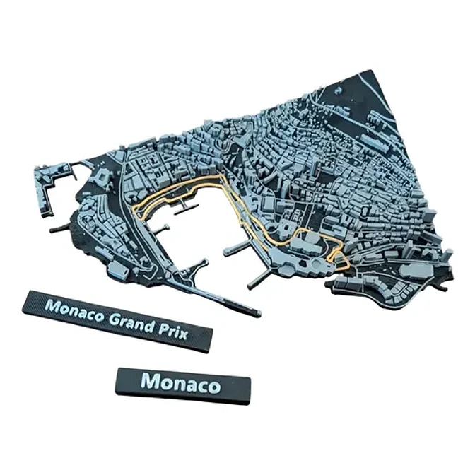 Pista Estilo F1 - Monaco Grand Prix 1