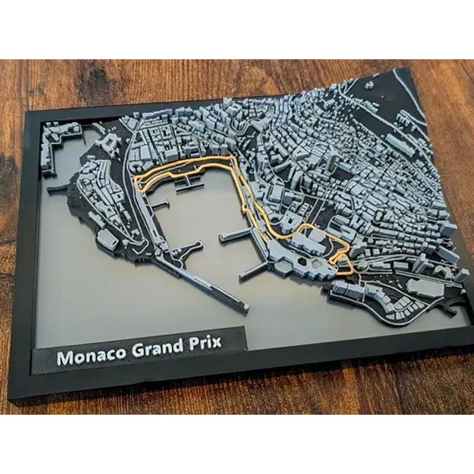 Pista Estilo F1 - Monaco Grand Prix 3