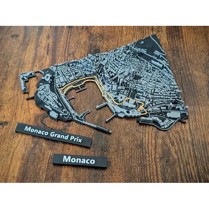 Pista Estilo F1 - Monaco Grand Prix 4