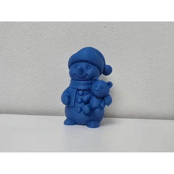 Escultura Muñeco Navideño Decorativo 3d 2