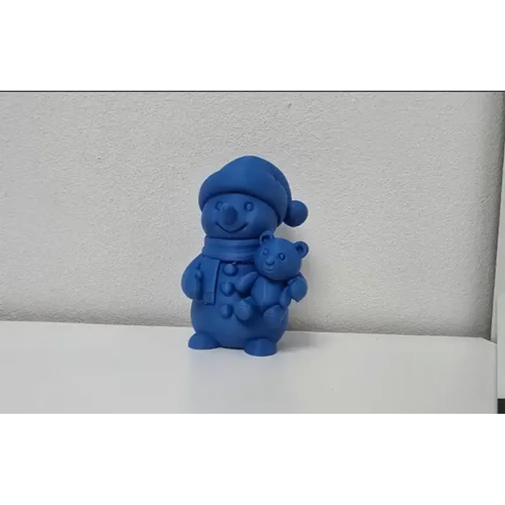 Escultura Muñeco Navideño Decorativo 3d 3