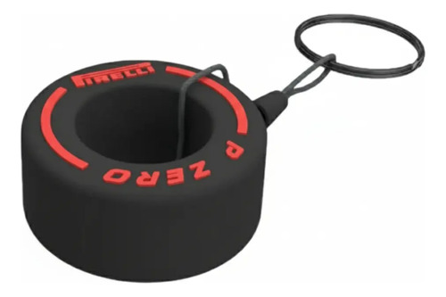 Llavero F1 - Neumático En Rojo