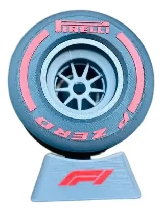 Neumático Para Adorno Estilo F1 - Foto 2