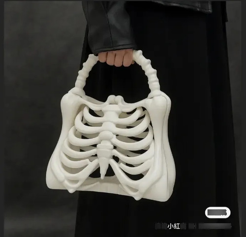 Bolso Estilo Esqueleto - Foto 4