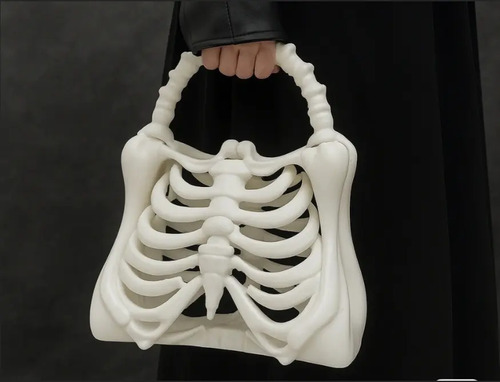 Bolso Estilo Esqueleto - Foto 5