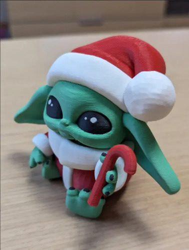 Decoración Navideña - Baby Yoda - Foto 3