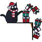 Adorno Navidad - Gato Negro - Miniatura 2