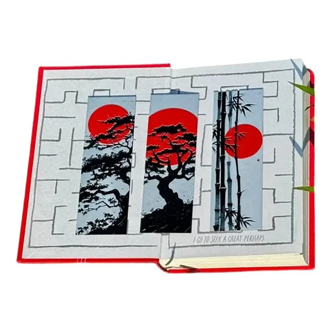 Pack De Marcapáginas - Estilo Oriental 2