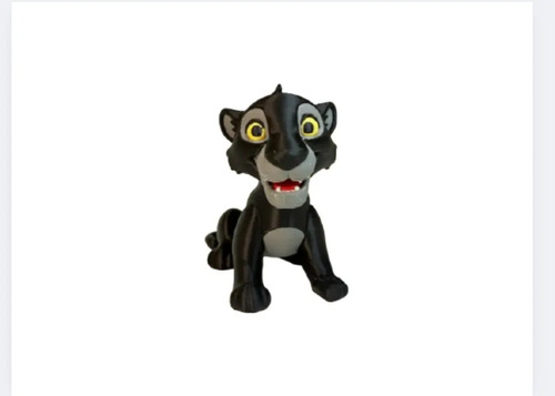 Figura Decorativa- Bagheera Carita Feliz