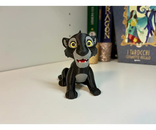 Figura Decorativa- Bagheera Carita Feliz - Foto 2
