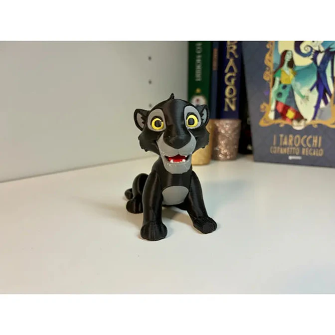 Figura Decorativa- Bagheera Carita Feliz 2