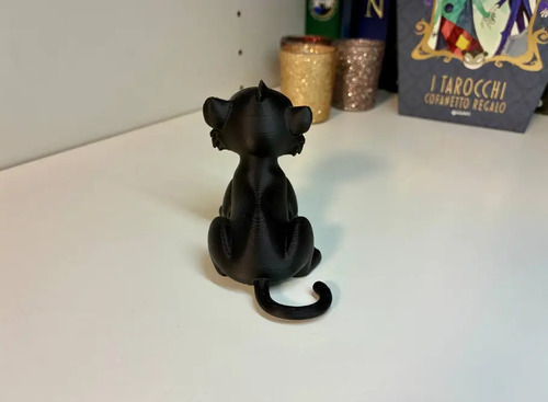 Figura Decorativa- Bagheera Carita Feliz - Foto 3