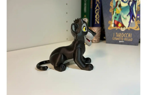 Figura Decorativa- Bagheera Carita Feliz - Foto 4