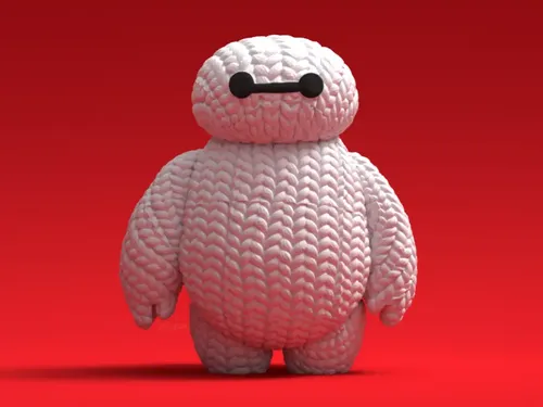 Figura - Baymax Tejido - Foto 2