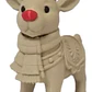 Adorno Navideño- Reno Con Nariz Roja - Miniatura 1