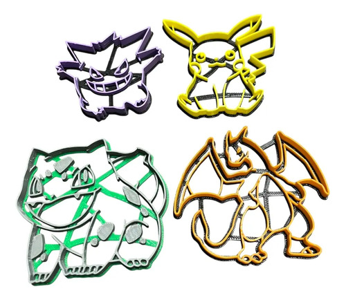Cortador De Galletas - Pokemon Pack 4