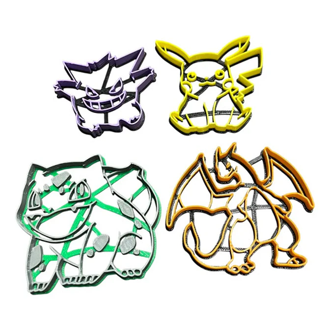 Cortador De Galletas - Pokemon Pack 4 1