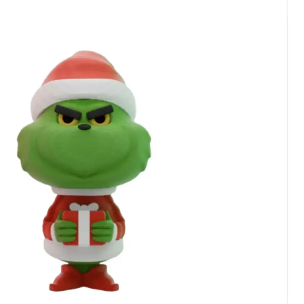 Figura Decoración- Chibi Del Grinch Navideño 1