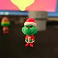 Figura Decoración- Chibi Del Grinch Navideño - Miniatura 2
