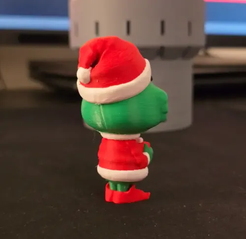 Figura Decoración- Chibi Del Grinch Navideño - Foto 4