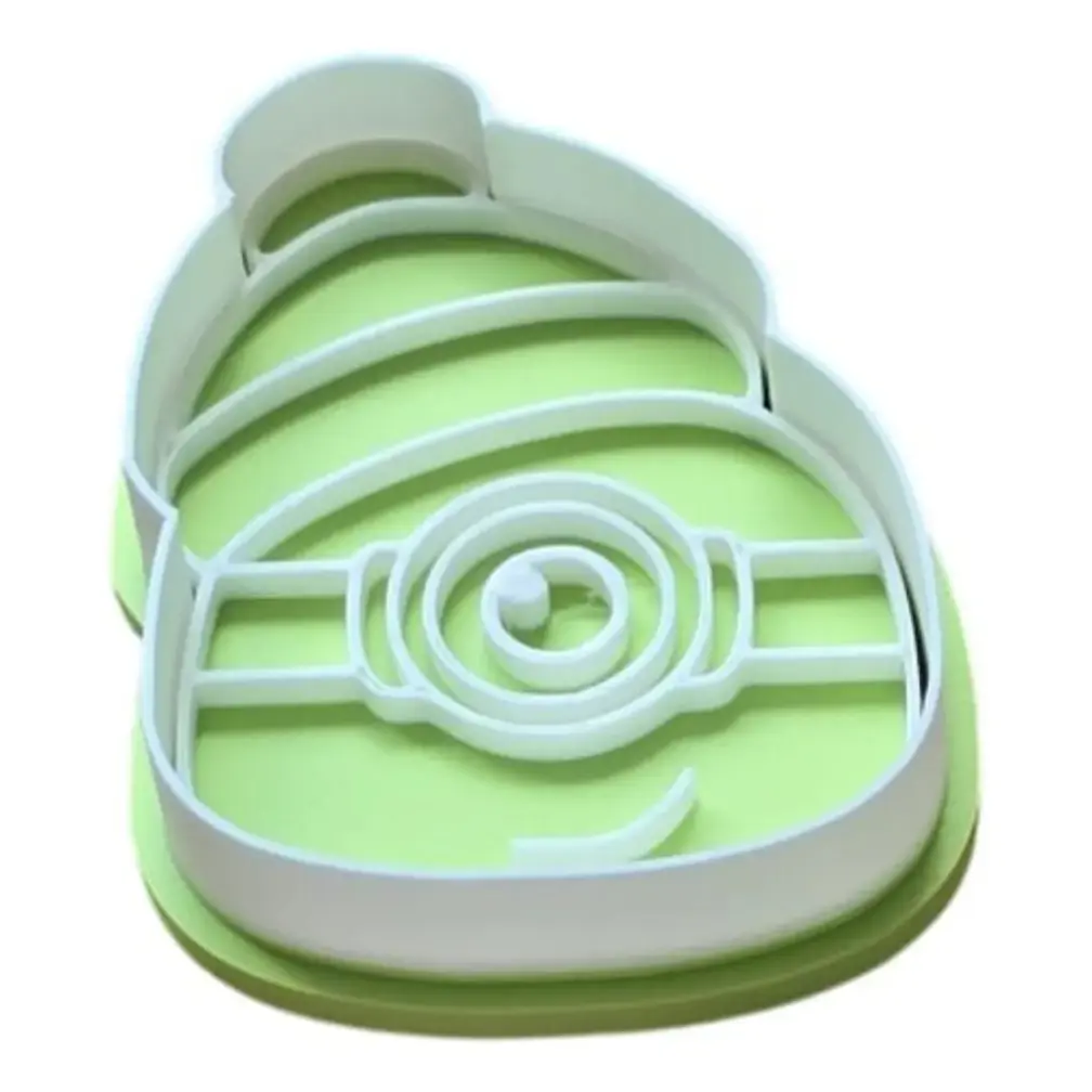 Cortador De Galletas Navidad - Muñeco Verde Claro 1