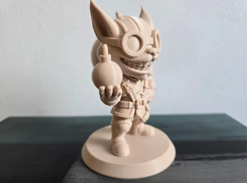 Figura Decorativa- Estatua De Ziggs League Of Legends - Foto 2