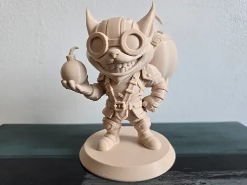 Figura Decorativa- Estatua De Ziggs League Of Legends - Foto 4