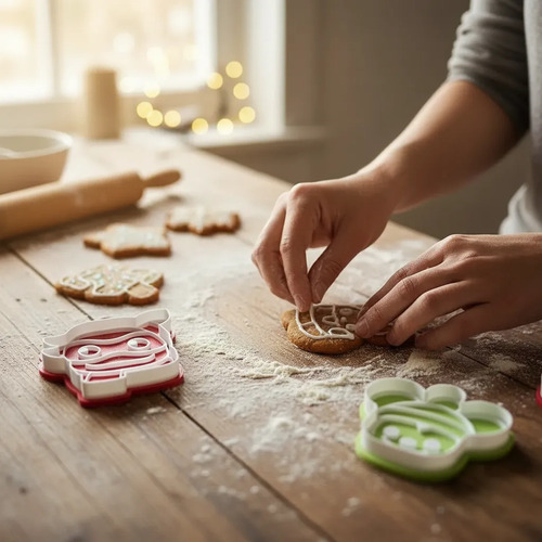 Pack 4 Cortadores De Galletas - Navidad - Foto 4