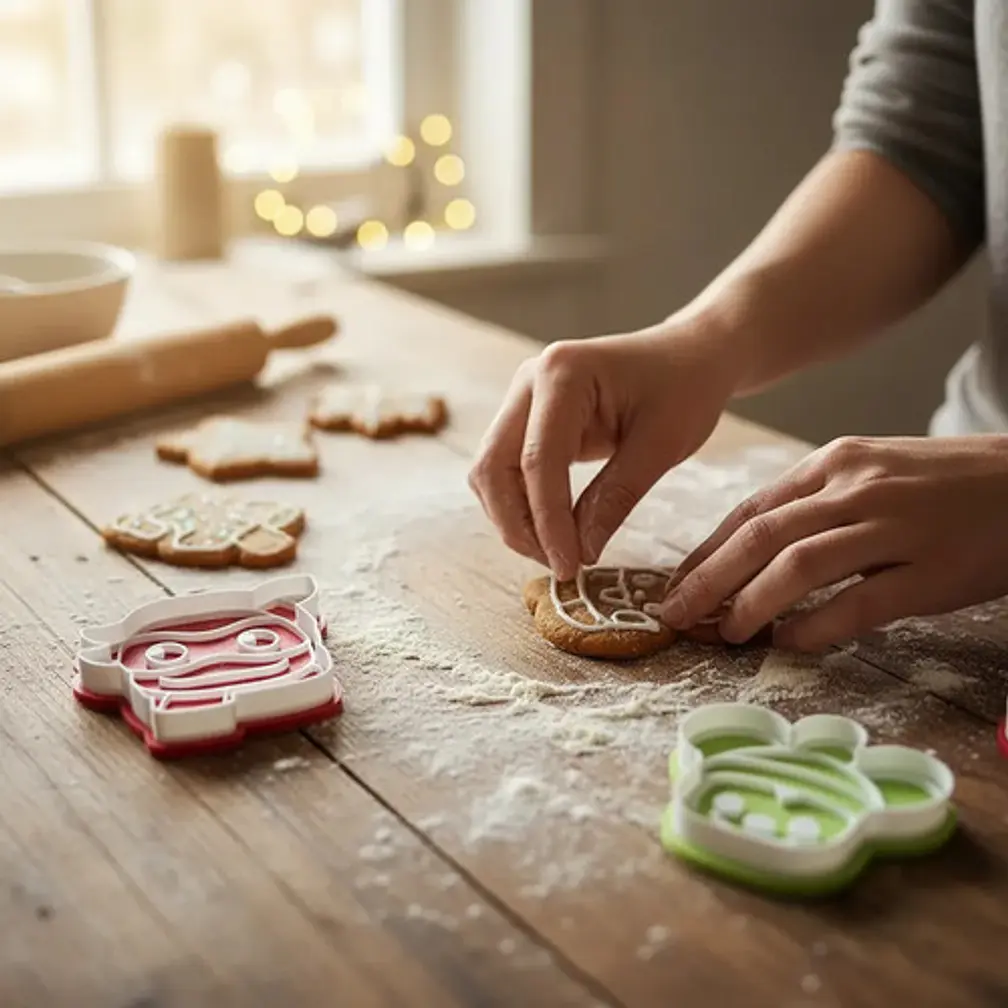 Pack 4 Cortadores De Galletas - Navidad 4