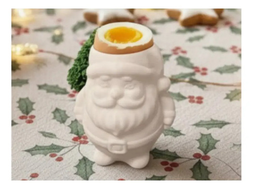 Taza Funda De Huevo De Papá Noel Navideña