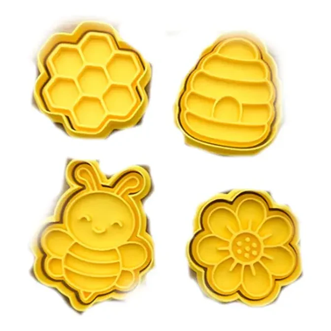 Cortador De Galletas - Abejas  (pack 4) 1