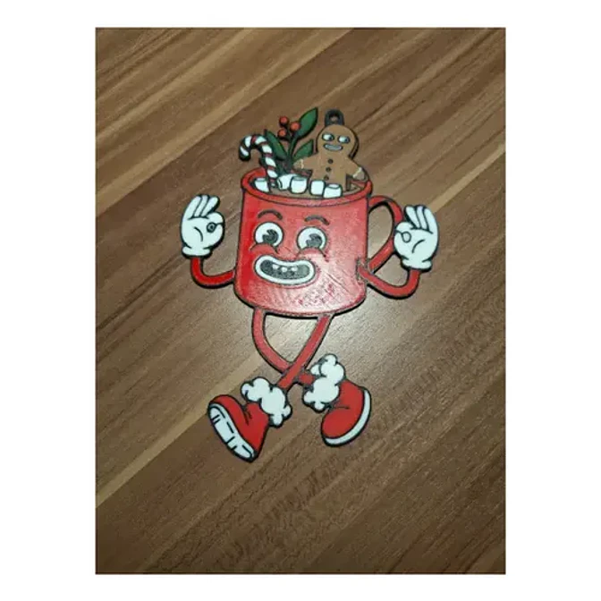 Pack De 5 Adornos Navideños Divertidos 5
