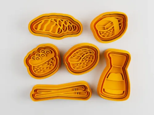 Cortador De Galletas - Sushi (pack 6 ) - Foto 2