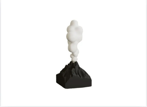 Erupción Volcánica - Figura Decorativa