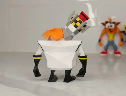 Figura Decoración- Villano De Crash Bandicoot - Foto 3
