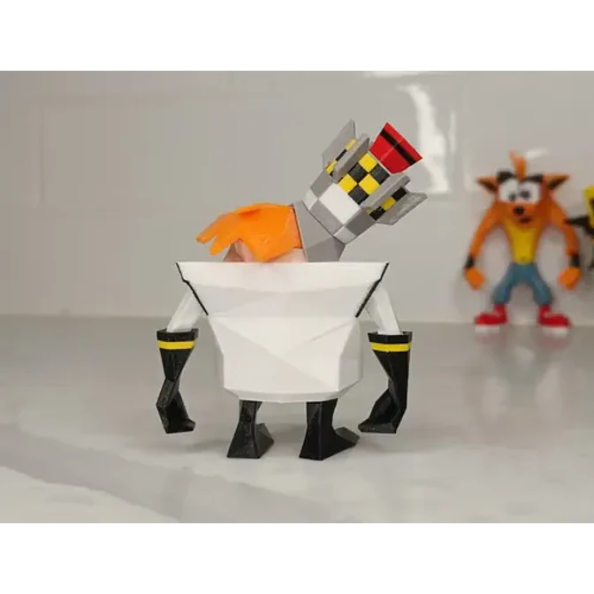 Figura Decoración- Villano De Crash Bandicoot 3