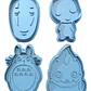 Cortador De Galletas De Studio Ghibli (pack 4) - Miniatura 1