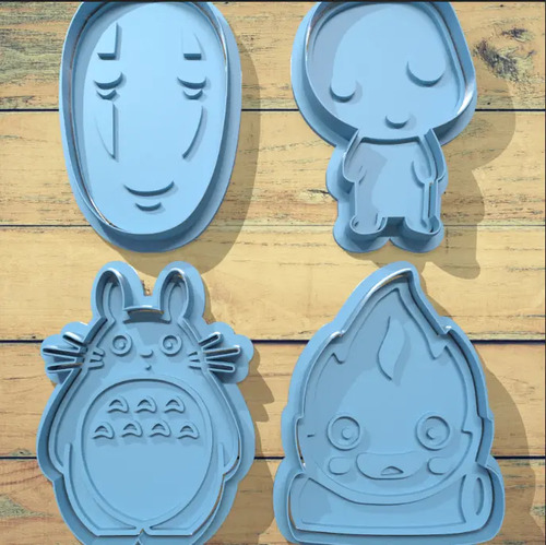 Cortador De Galletas De Studio Ghibli (pack 4) - Foto 2
