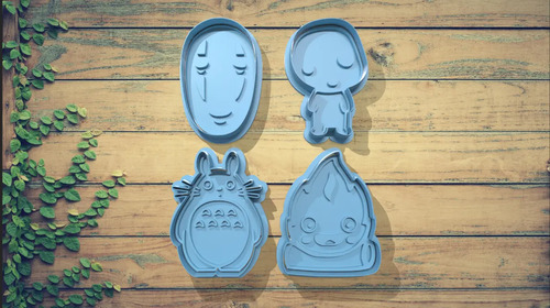 Cortador De Galletas De Studio Ghibli (pack 4) - Foto 3