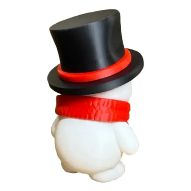 Figura Decorativa - Muñeco De Nieve 3