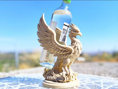Porta Vino De Fenix (no Incluye Botella) - Foto 2