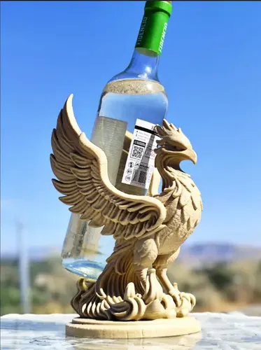 Porta Vino De Fenix (no Incluye Botella) - Foto 3
