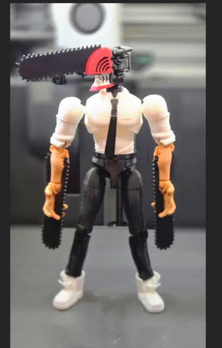 Figura De Acción De Chainsaw Man (para Armar) - Foto 4