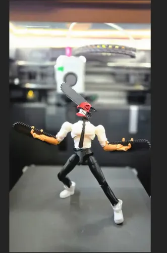 Figura De Acción De Chainsaw Man (para Armar) - Foto 5