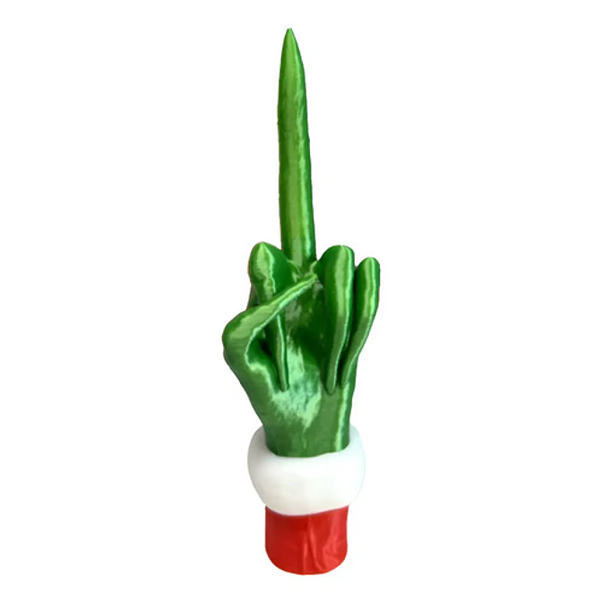 Figura - Grinch Dedo De Al Medio 1